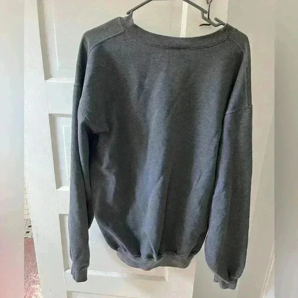 Timberland oversized grey casual utility cut vneck baggy sweatshirt size xl - Picture 6 of 6